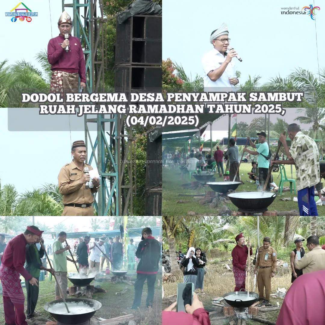 Dodol Bergema Desa Penyampak