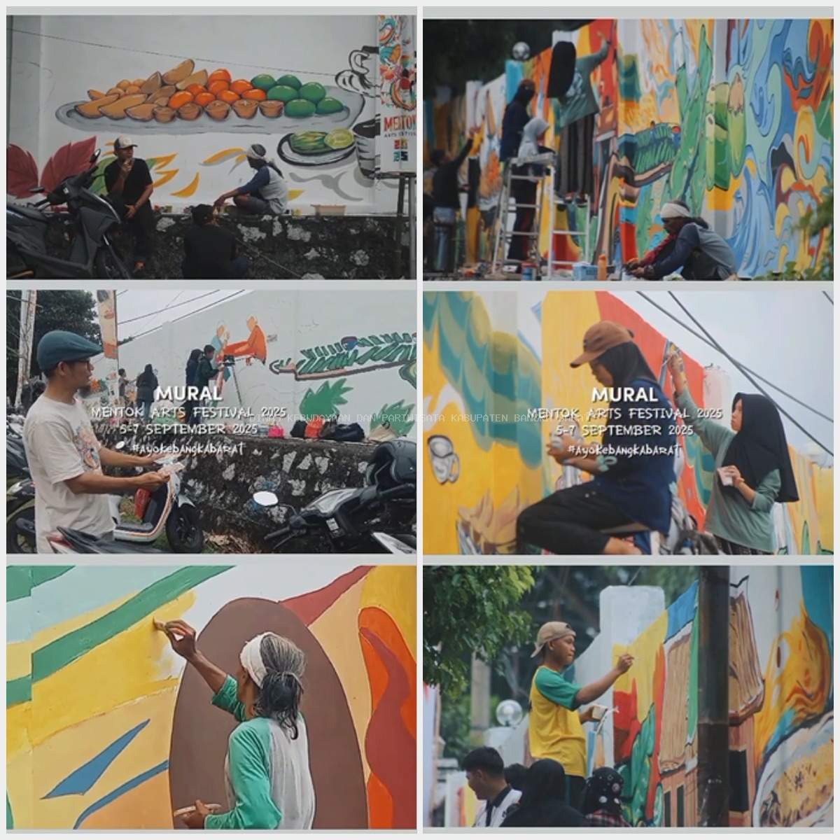 Mural Mentok Arts Festival 2025, Bangka Barat