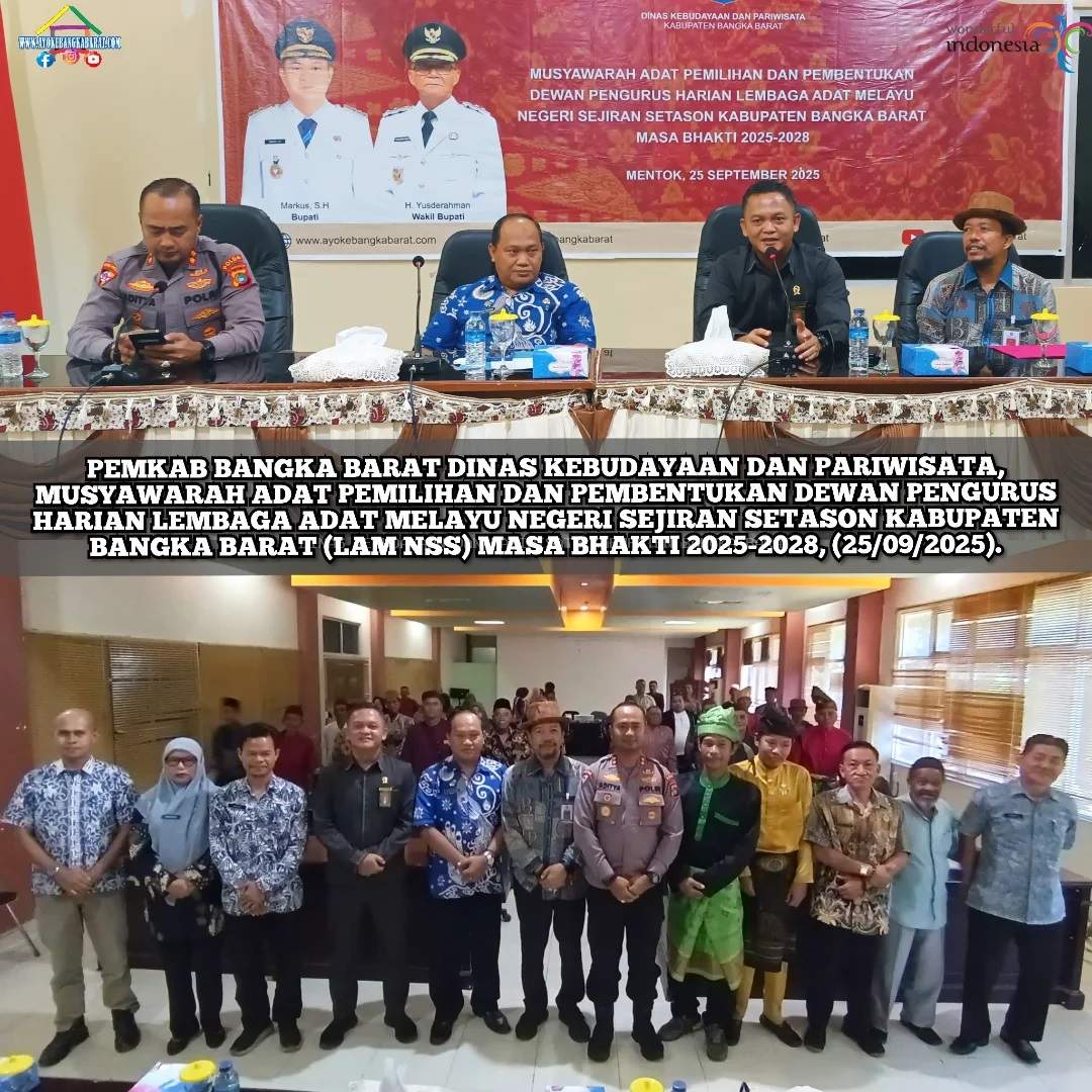 Musyawarah Adat Pemilihan dan Pembentukan Dewan pengurus Harian Lembaga Adat Melayu Negeri Sejiran Setason