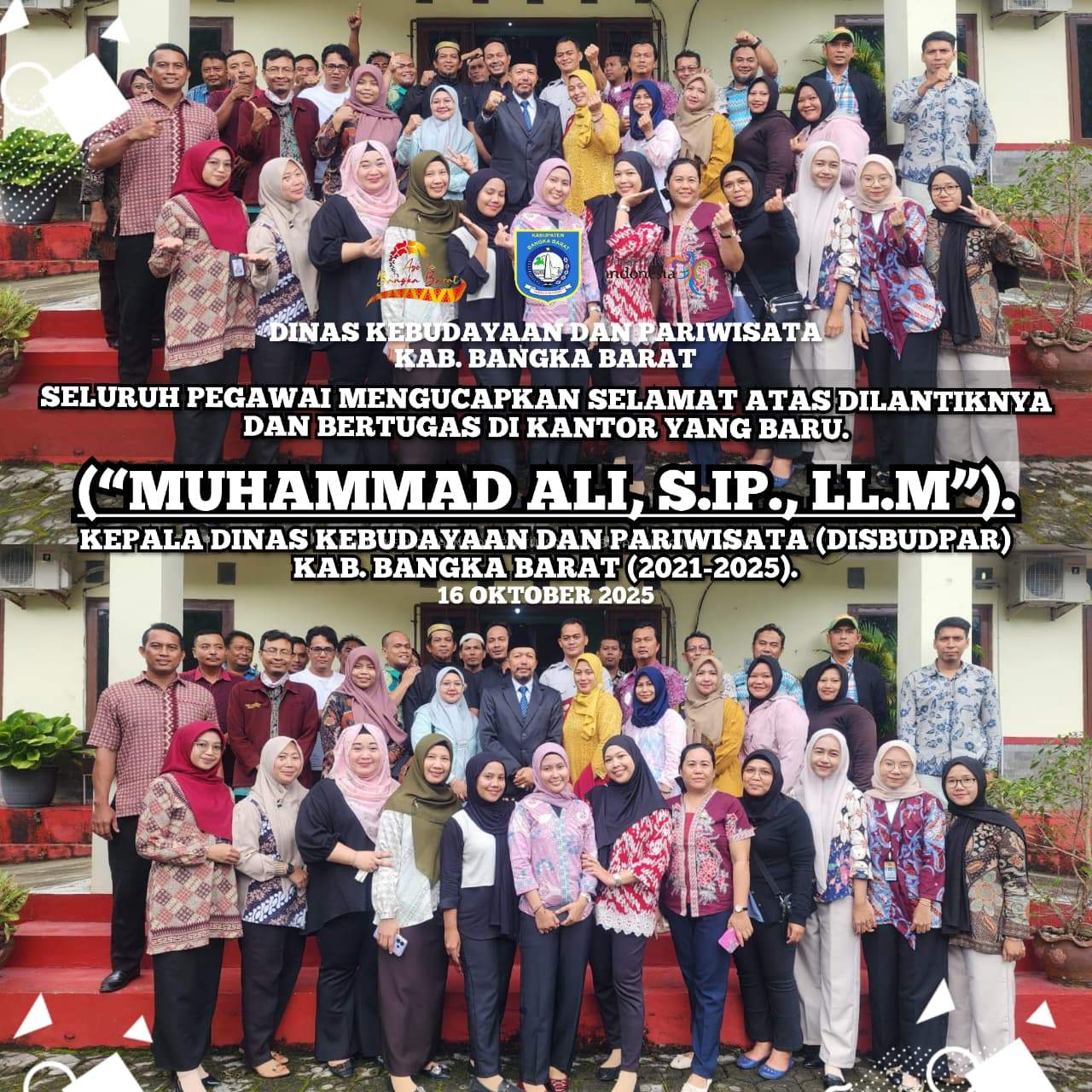 KEPALA DINAS KEBUDAYAAN DAN PARIWISATA (2021–2025)